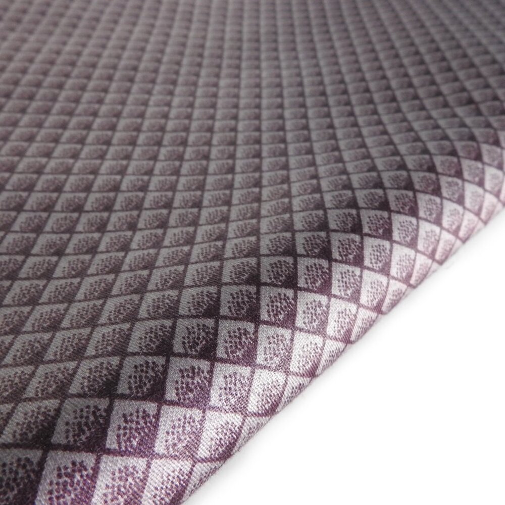 1986 Chintz Glazed Cotton Purple Upholstery Fabric by ESD 5th Avenue Designs